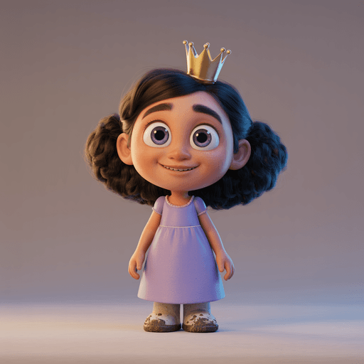 A drawing of Princess Amara