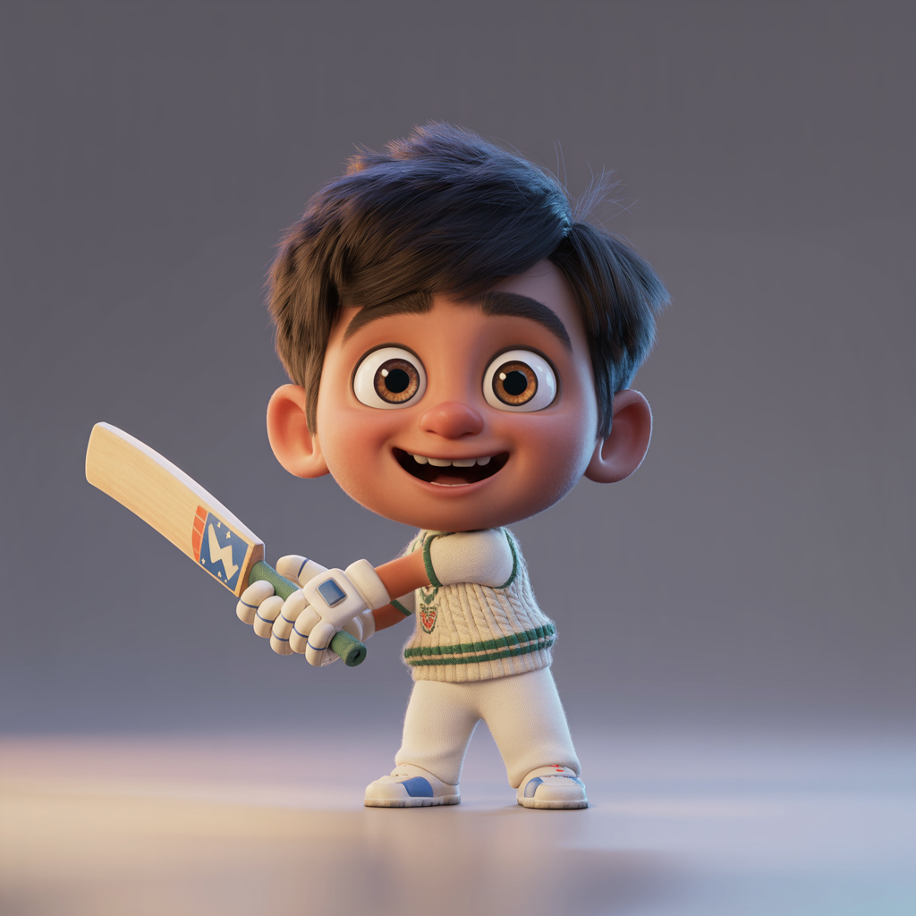 A drawing of Arjun
