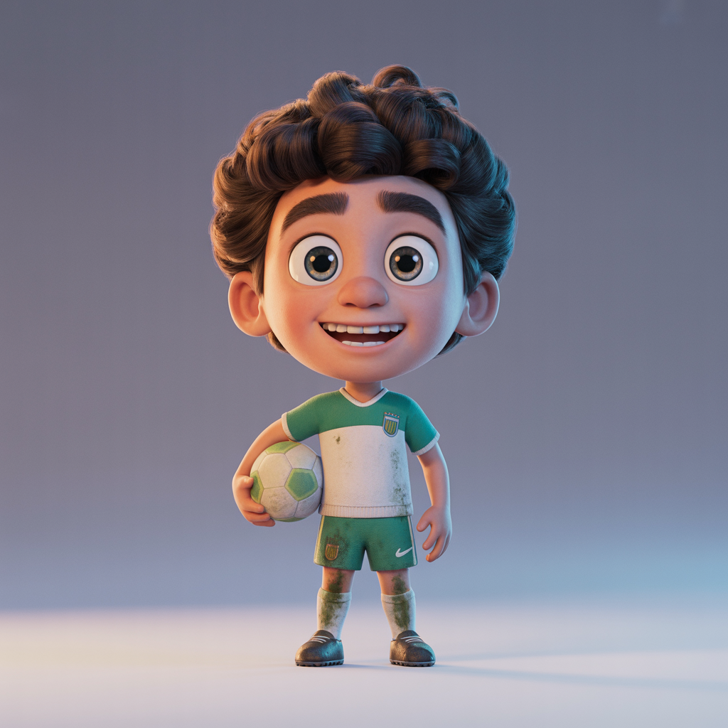 A drawing of Diego