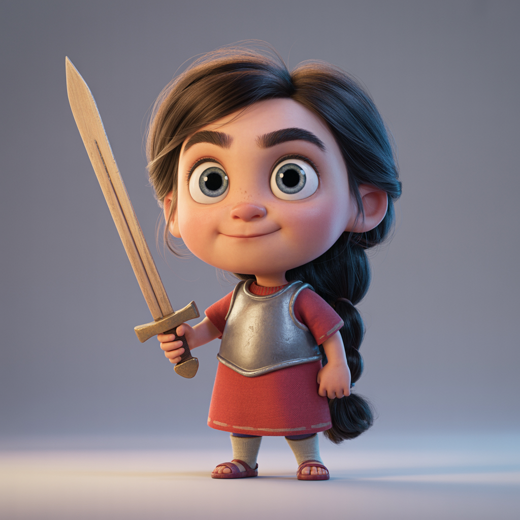 A drawing of Rosa